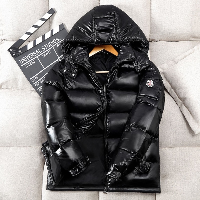 Parkas d'hiver -30 degrés pour hommes, veste parka en duvet de canard 90%  , veste brillante pour hommes, coupe-vent à capuche, épais et chaud, vêtements d'extérieur pour couple