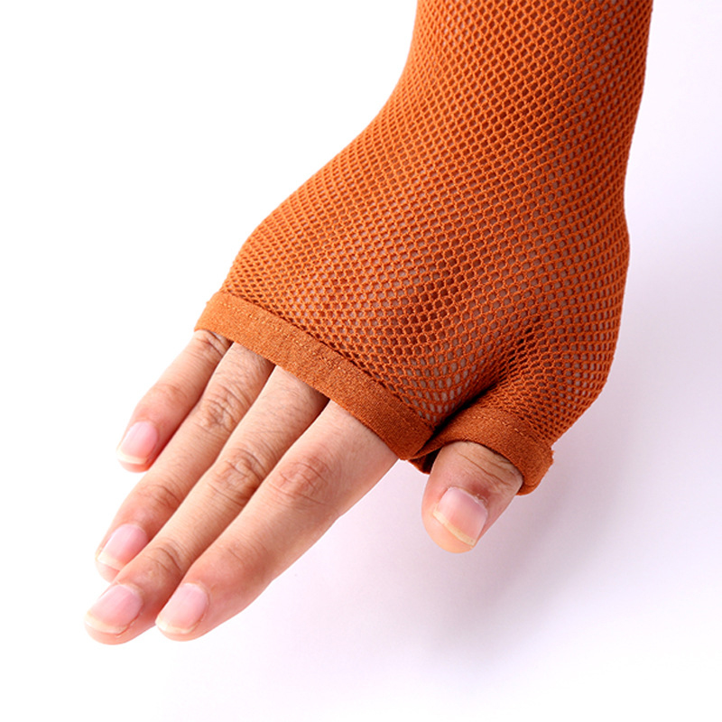 Collant latini Collant a rete piccola Cavallo in cotone caramello Calzini da danza moderna Collant a rete da ballo resistenti all'usura