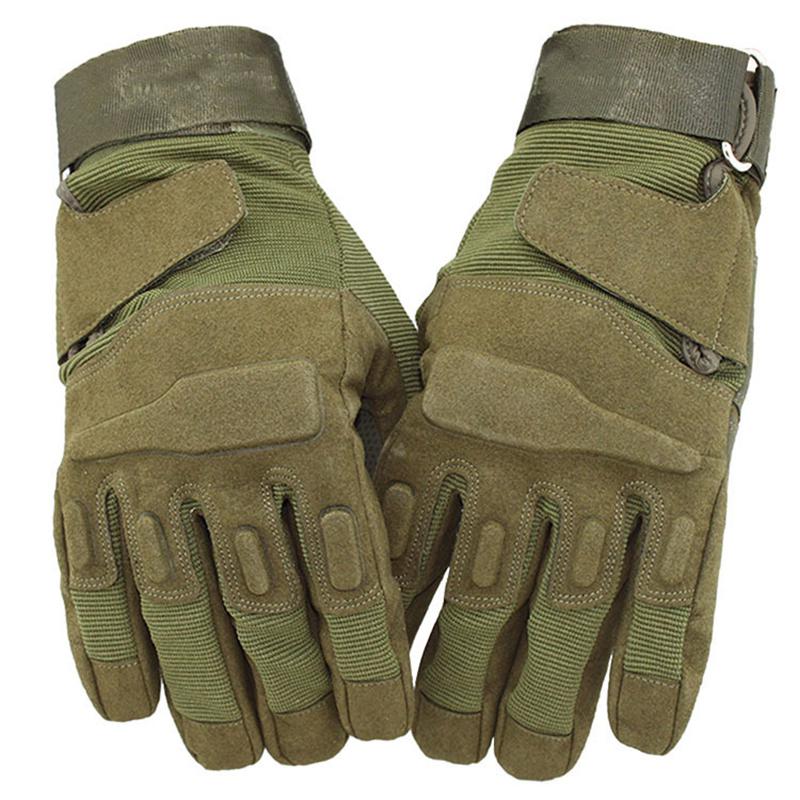 Unisexe doigt complet gants coupe-vent épaississement confortable extérieur gants cyclisme moto randonnée Camping