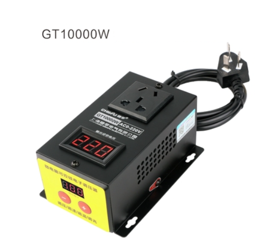 Scr ac 220v 10000w elektronischer Spannungs regler einstellbarer Thyristor-Drehzahl regler Dimmdimmer-Temperatur Thermostat: Weiß