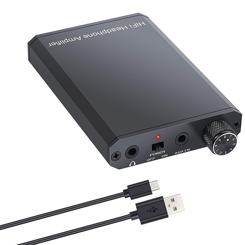 HiFi Kopfhörer Verstärker Tragbare Wiederaufladbare Lithium-Batterie mit 3,5 Mm Audio- Jack für MP3 Spieler IPods: Default Title