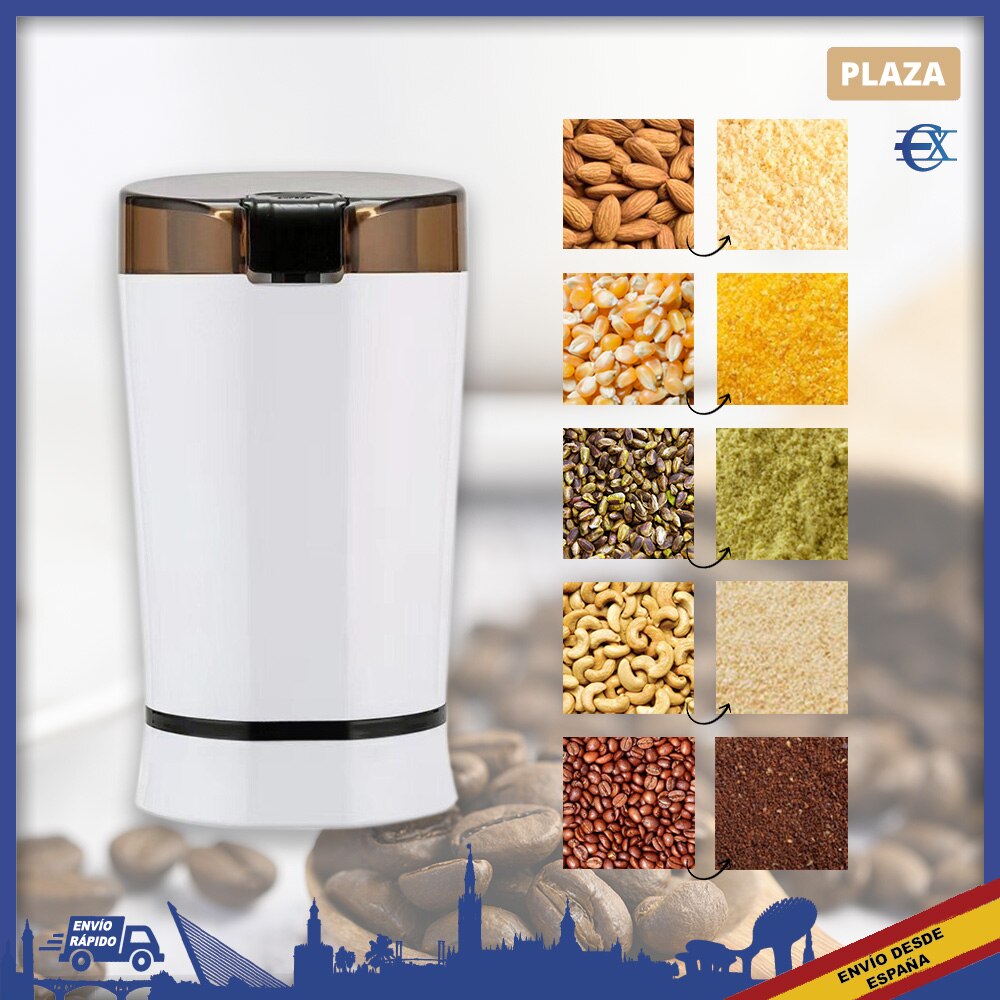 EUROXANTY® | Molinillo Cafe Electrico | Triturador de Alimento | Molinillo Electrico | Molinillo de Café | Molinillo Especias