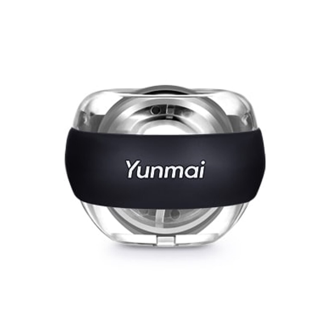 Xiaomi Mijia Yunmai Anti-Stress Pols Trainer Led Gyroball Essentiële Spinner Gyroscopische Onderarm Uitoefenaar Gyro Bal: Black