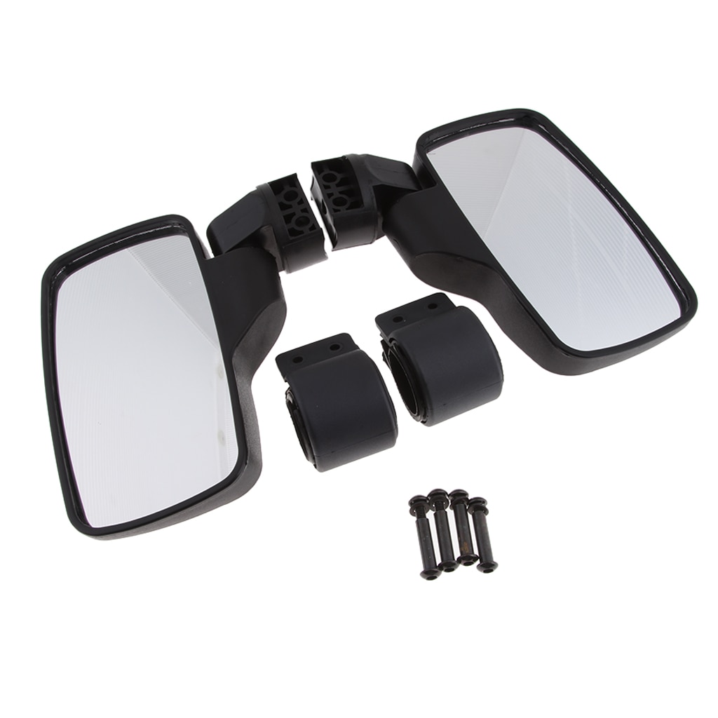 UTV Side Mirror Rear view mirrors UTV Rearviw Racing Mirror Set Roll 1.75 Inch