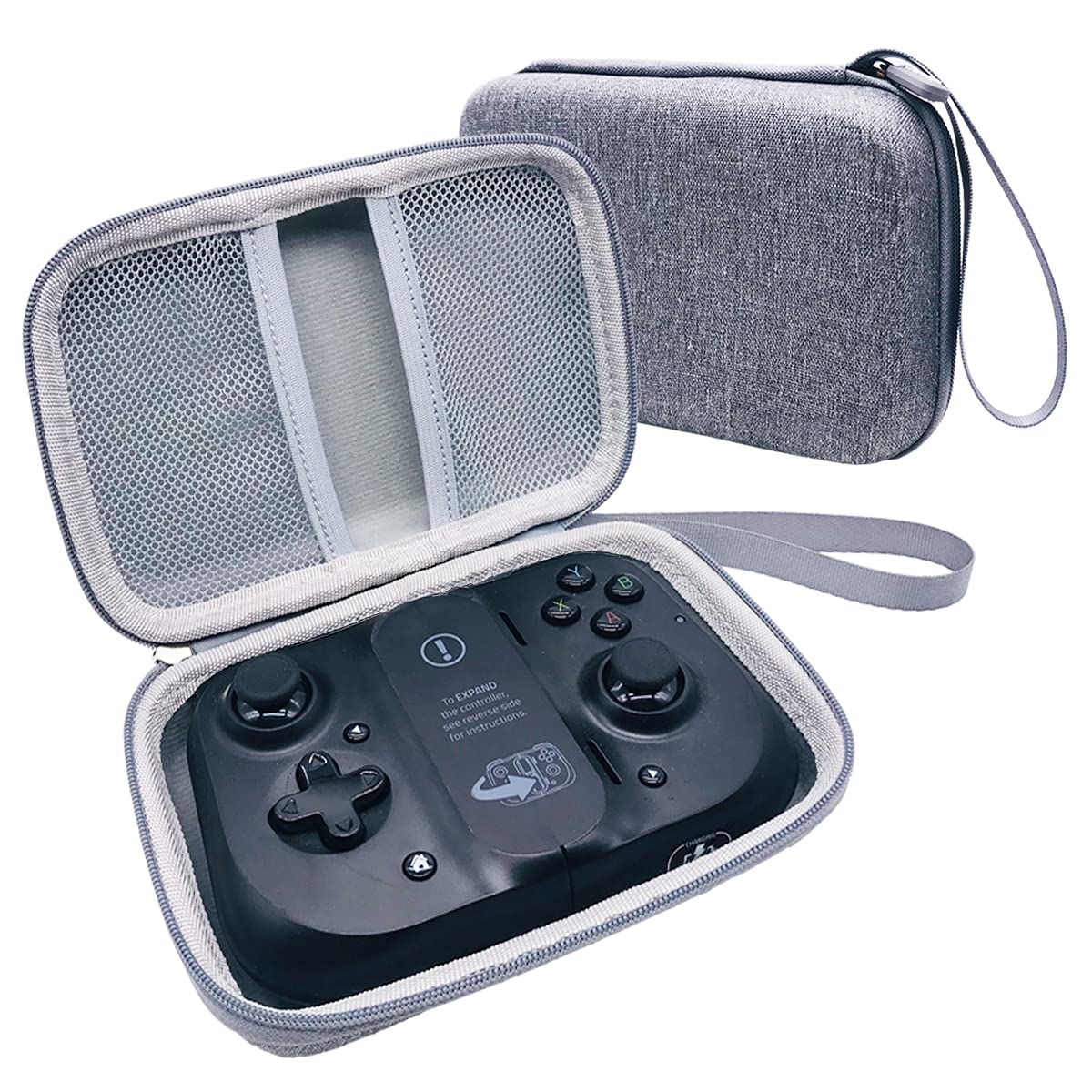 Hård bæretaske til razer kishi mobil spilcontroller, opbevaringsrejseboks til mobil gaming controller (kun grå taske)