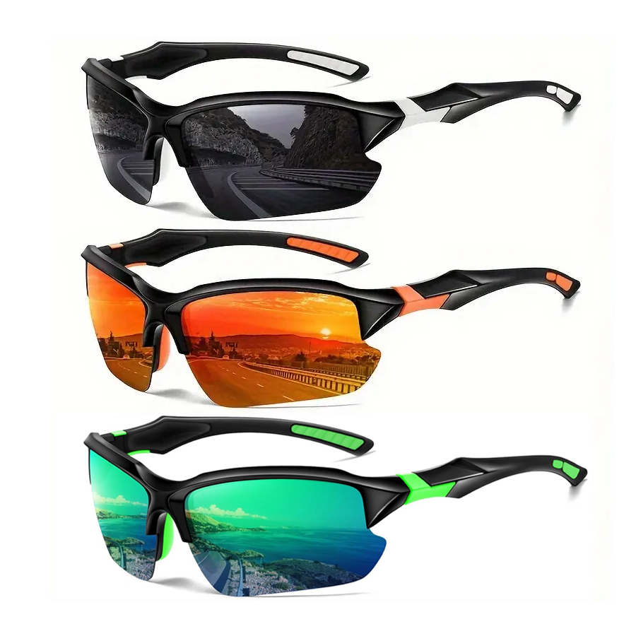 Newest Sports Polarized Sunglasses for Men Women Cycling Running Fishing UV400 Sun Glasses Lightweight Outdoor Goggles