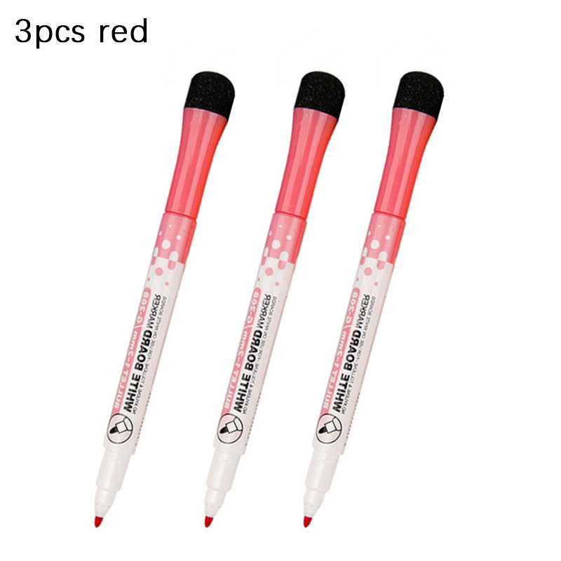 Stylos pour tableau blanc 8 couleurs, stylo magnétique à base d'eau avec capuchon effaçable, pointe Fine, peinture magnétique pour enfants, maison, bureau, école: vert
