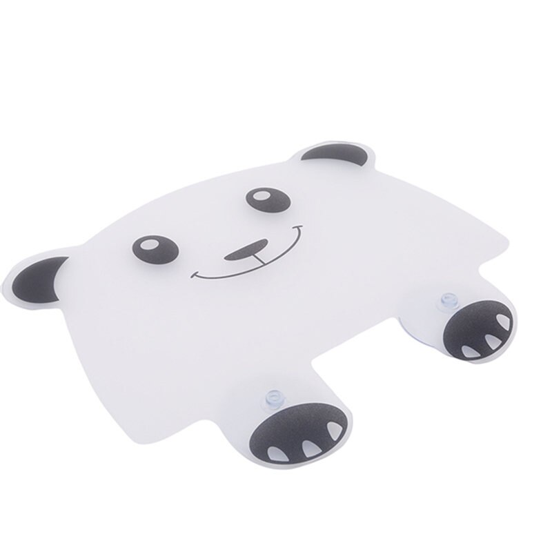 Söt panda vatten stänk skärm skydd baffelbräda sugande vatten baffel tallrik tvättställ baffel diskbänk bräda köksredskap