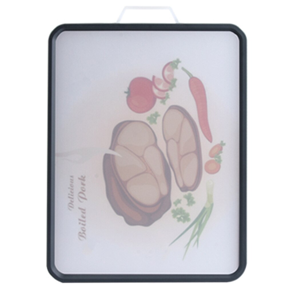 Kitchen Double Sided Chopping Board Multifunctional Kitchen Cutting Board Vegetable Fruits Food Chopping Block: H04