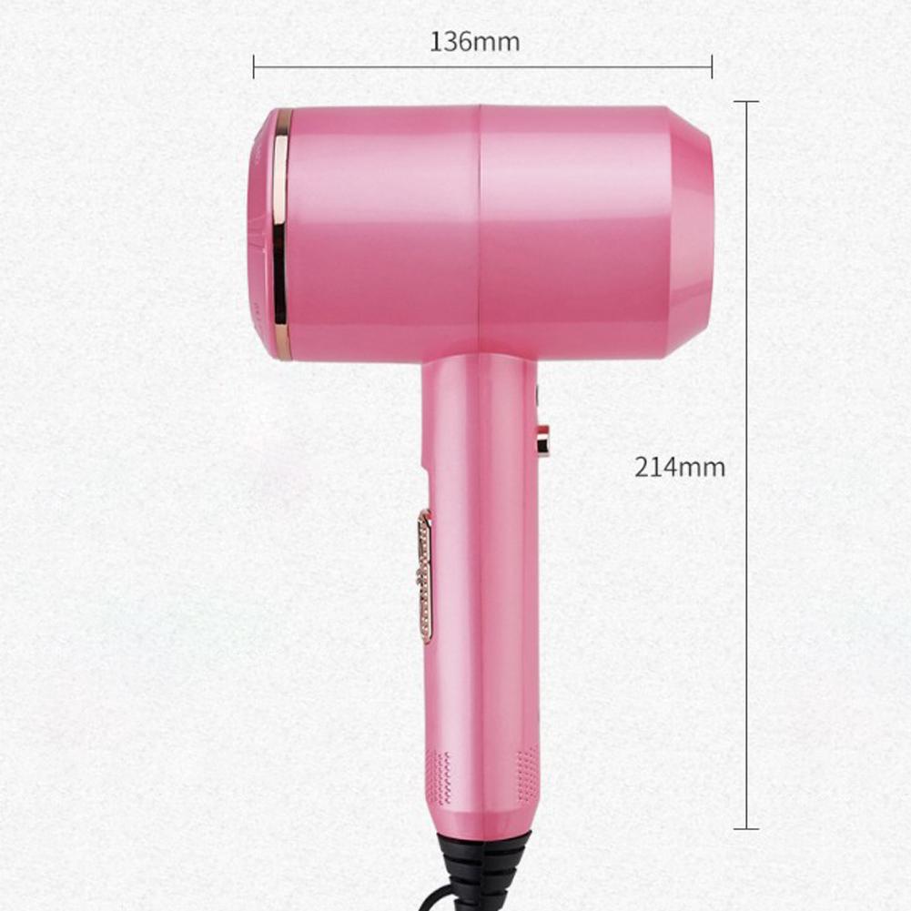 Hair Dryers 2 IN 1 Salon Hair Dryer Hammer Shape Cold Strong Wind Fast Dry Negative Lonic Hair Blow Hair Dryer