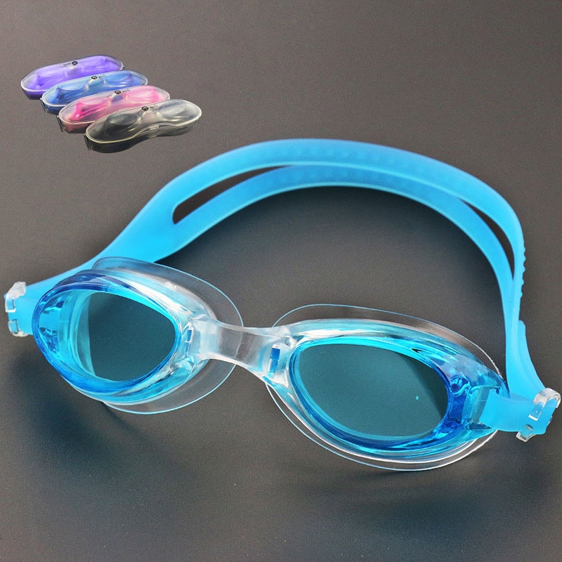 Professionele Kind Anti Fog Zwemmen Bril Brillen Uv Gekleurde Lens Duiken Zwembril Winkel Xr