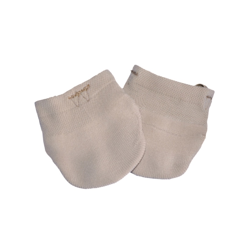 1 paar Ritmische Gymnastiek Schoen Comfortabele Duurzaam Soft Half Gebreide Sokken Meisjes Vrouwen Ballet Dans Fitness Half Zool Teen Schoenen: XS-26-29