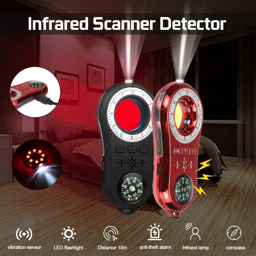Draagbare Hotel Anti-Candid Infrarood Detector Signaal Detector Bug Finder Anti Camera Gps Detecteren Infrarood