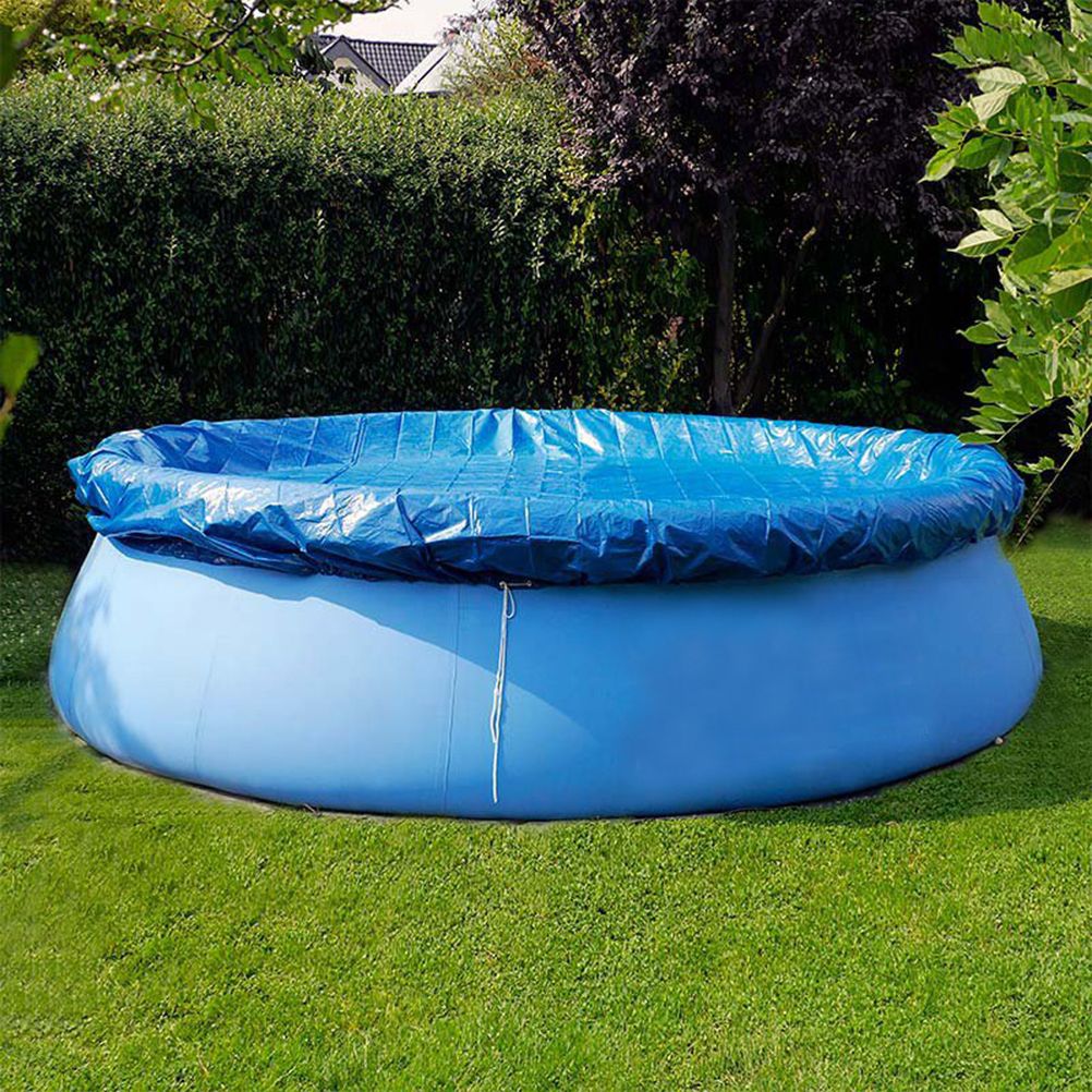 Stofhoes voor zwembad, 183cm ronde opblaasbare zwembaden, solar afdekzeil, stofwerende hoes, zomerbad voor kinderen