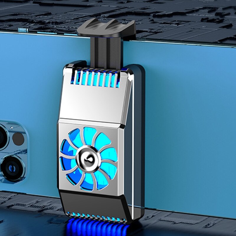 Phone Cooler - Mobile Cooling Pad - Gamepad Holder - Gaming Phone Fan