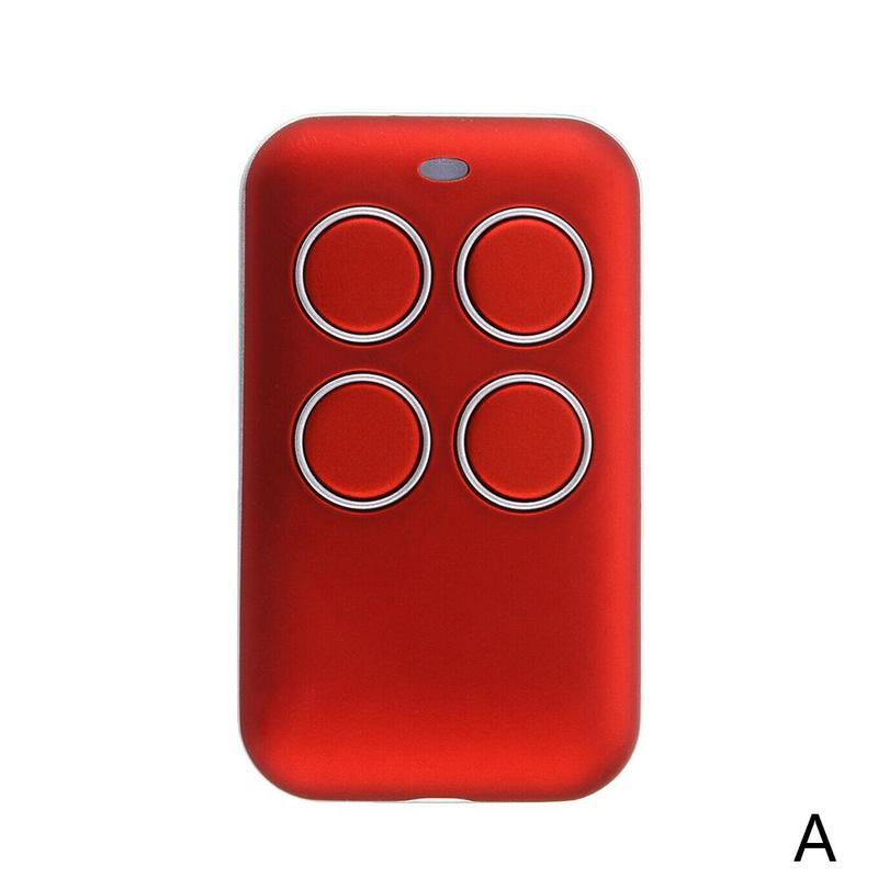 433mhz 4 Channel RF Remote Control Wireless Cloning Home Door RF Accessories Controller Key Electric Control Remote Gate Re B4L4: Red