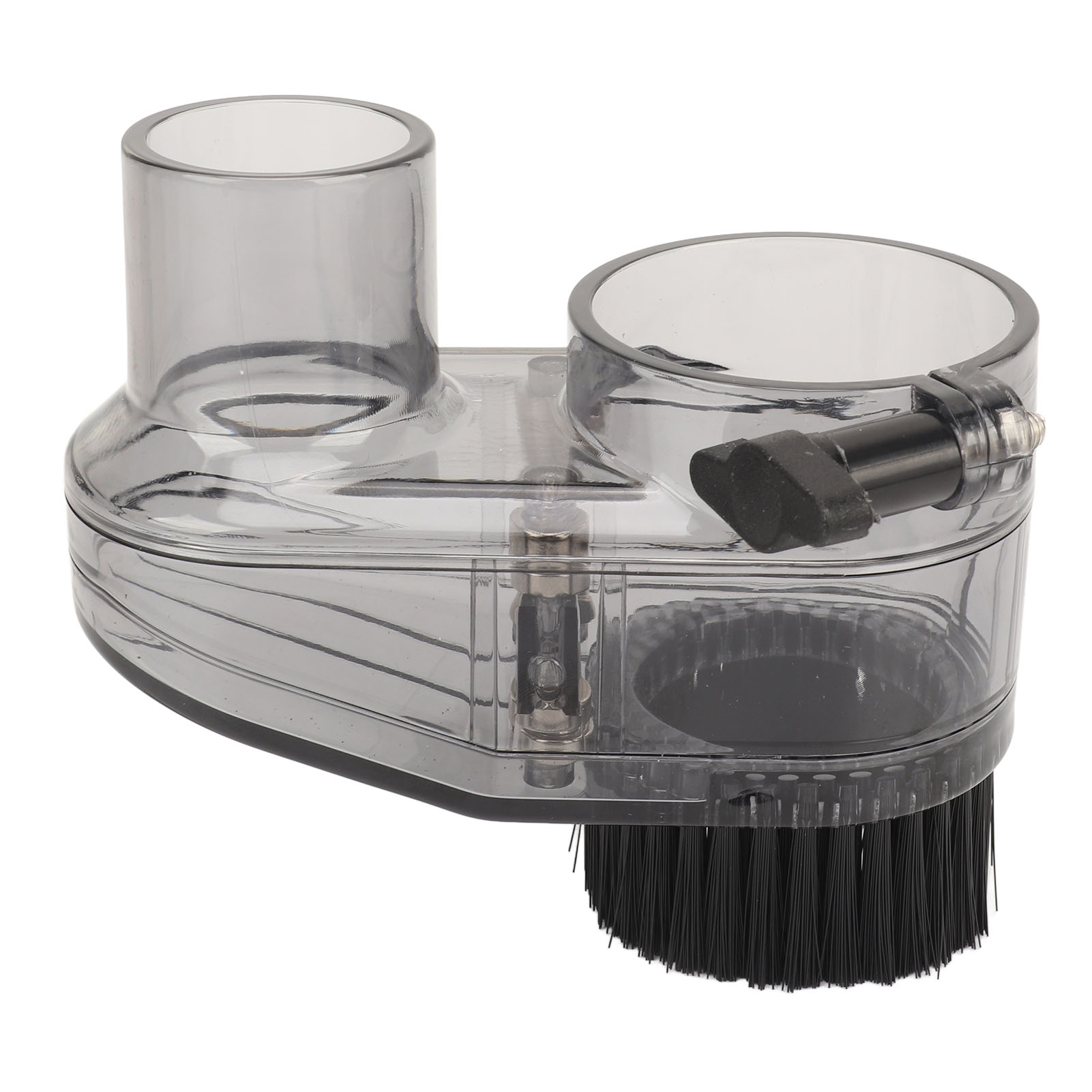 CNC Dust Shoe CNC Router Dust Shoe 52mm Diameter Clear CNC Dust Boot with 38mm Hose Diameter for 52mm Spindle Motors and Router: Default Title
