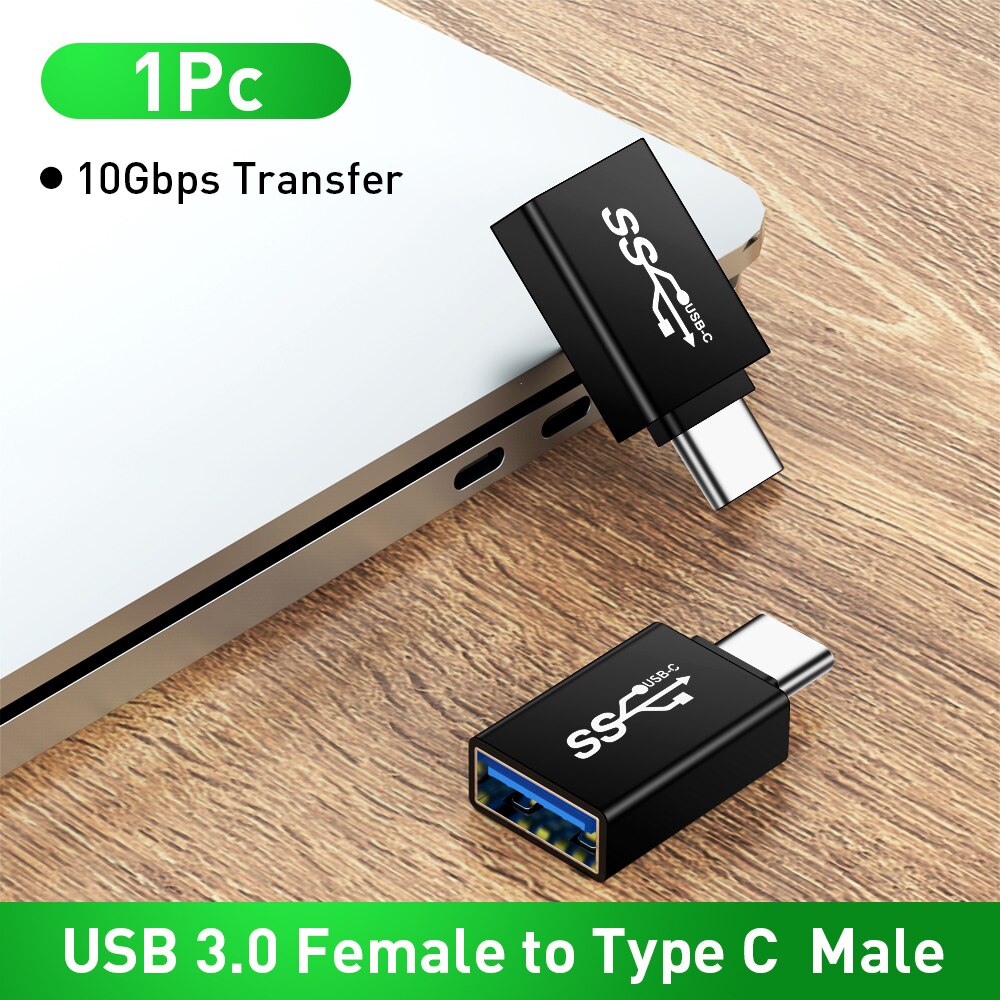 Mini USB 3.0 tipo C adattatore OTG tipo C adattatore USB tipo C convertitore adattatore OTG per Macbook Pro Air Samsung S20 S10 USB OTG: T1