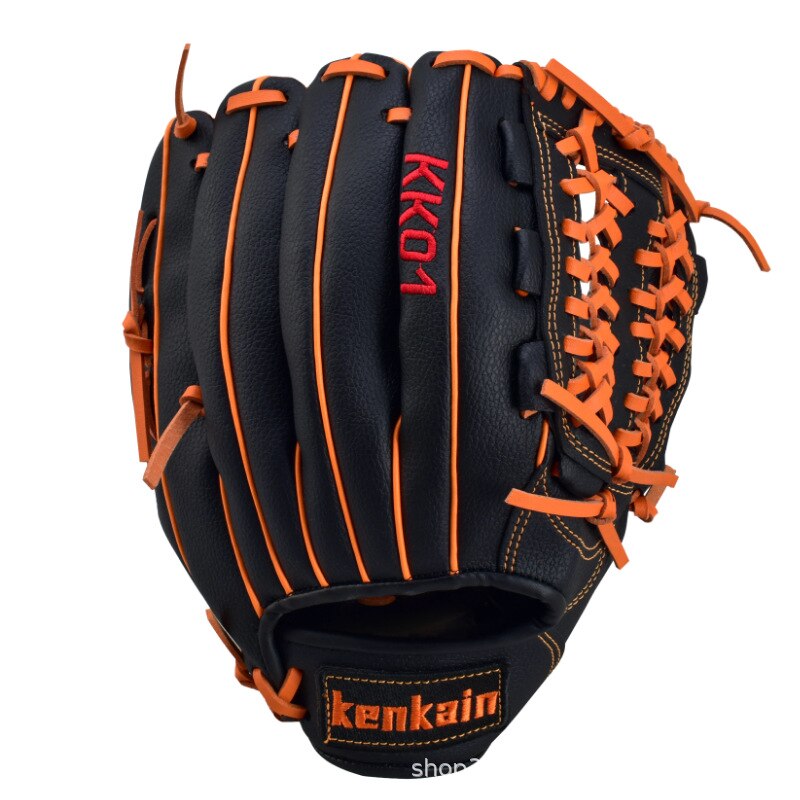 Men Baseball Training Glove Leather Practice Baseball Equipment Youth Baseball Glove Adult Guante Beisbol Outdoor Sports BJ50ST