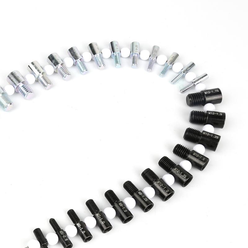 Identifier Portable Metal 26 Specifications Nut Bolt Inch Metric Measuring Screw Thread Checker Accurate Durable Inspection Tool