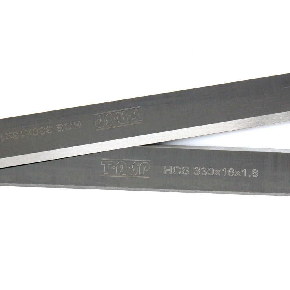 1 Paar 330Mm Hcs Dikte Hout Schaafmachine Mes 330X16X1.8Mm Voor 13 "Dikte schaafmachine