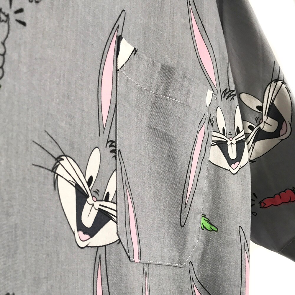 Kvinnliga vårdpersonal arbetskläder unisex vårduniform kvinnor scrubs tops uniformer kläder tecknat print scrub tops kostym