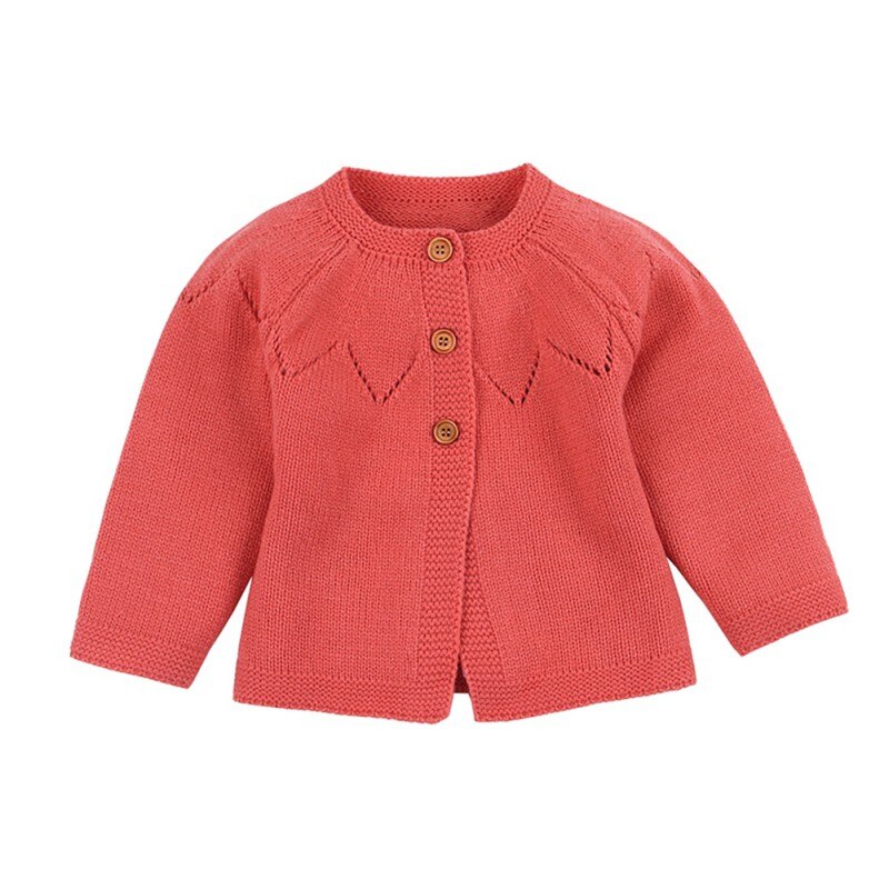 Children Kids Sweater Autumn Coat Baby Girl Boy Cardigan Hollow Casual Outerwear Coat Season