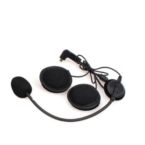 BT-S2E Oortelefoon voor Motorfiets Bluetooth Intercom Interphone Oortelefoon Hoofdtelefoon Speaker voor Motorhelm Interphone