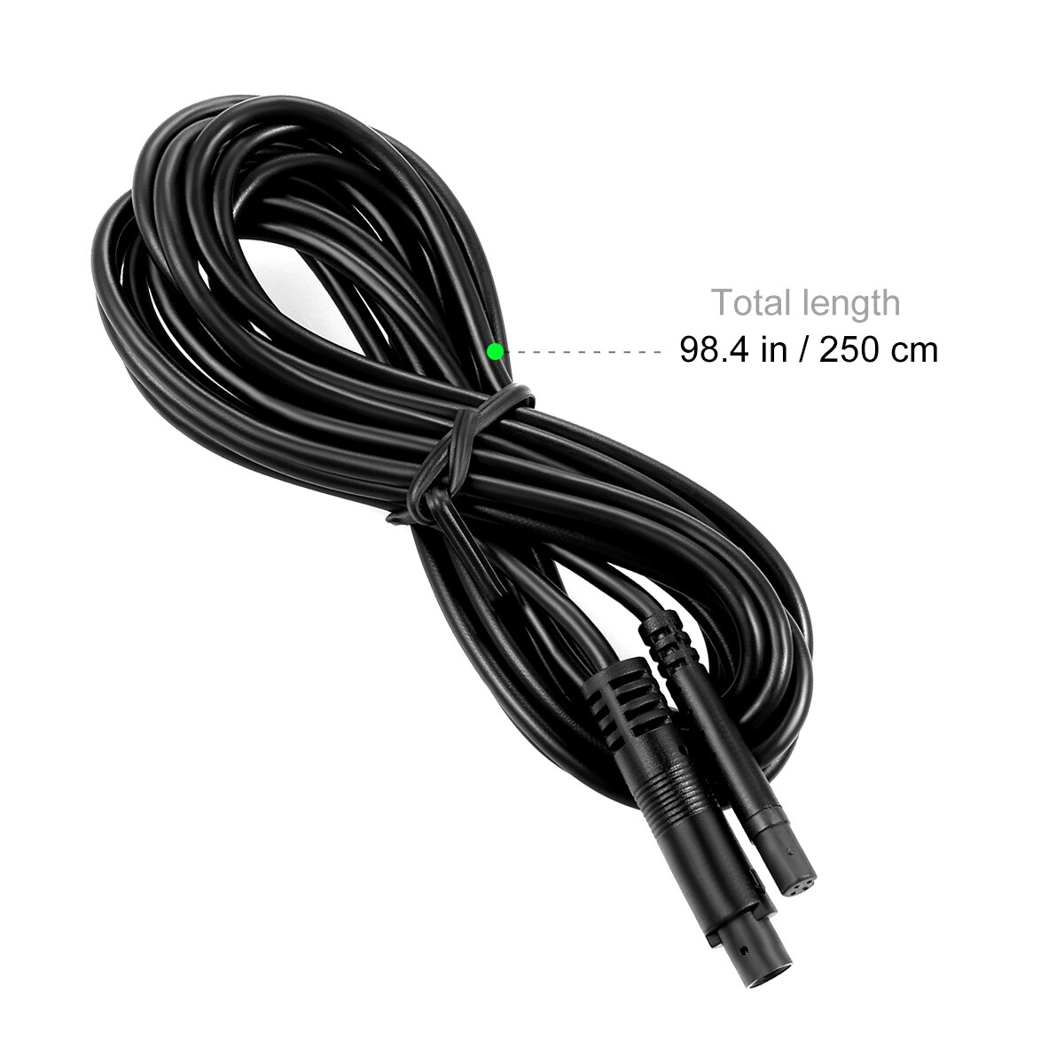 1 Pcs Backup Camera Cable 2.5M 4 Pins Thicken Universal Extension Cord Extension Cable Aviation Cable for Car Trailer Truck Bus