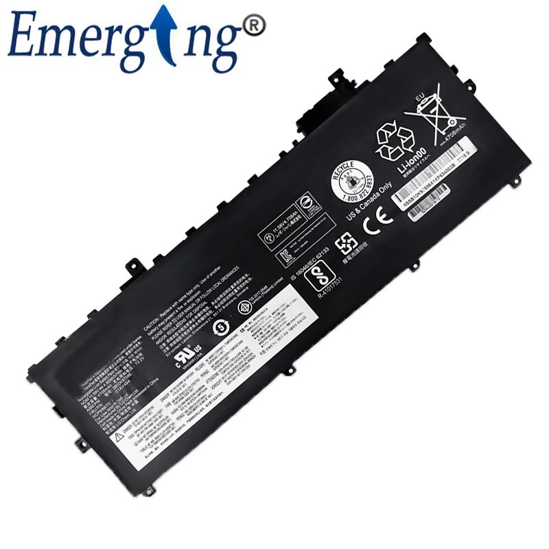Original 01AV494 SB10K97586 Laptop Battery for Lenovo ThinkPad X1 Carbon 5th Gen 6th Series 01AV494 01AV429
