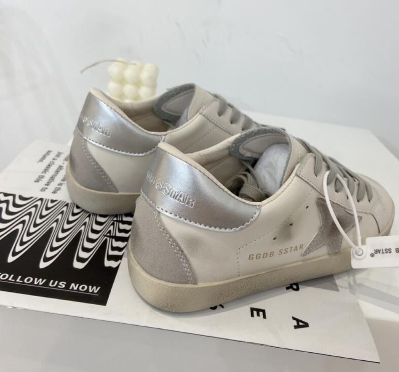 Vrouwen Schoenen Sport Sneakers Кроссовки Tenis Loopschoenen Zapatillas Gouden Vieze Oude Sterren Witte Platte Schoenen