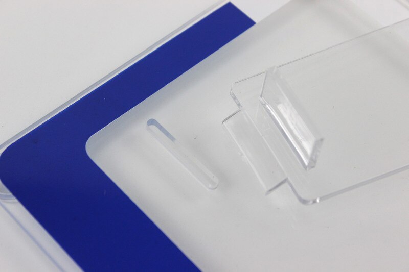 3 Trays Acrylic cell phone MP3 holder digital product display rack desktop showing stand phone rack