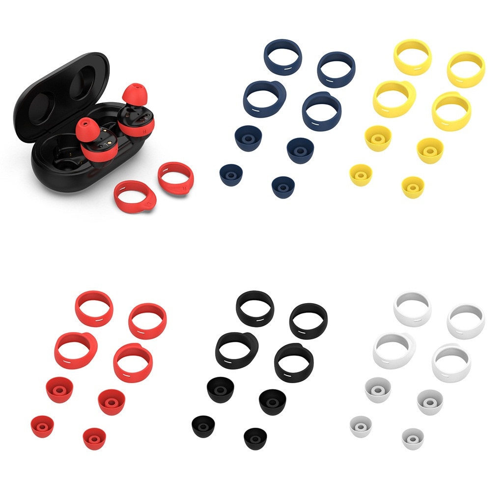 8Xsilicone Oordopjes Cover Tips Vervanging Oor Gels Buds Voor Samsung Galaxy Buds + Headsets Draadloze Accessoires