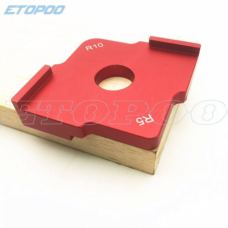 T10-T25 Radius Quick-Jig Router Table Bit R5 R10 R15 R20 R30 R35 R40 Corner Jig Templates Wood Routers Jig for Woodworking Tools: R5R10