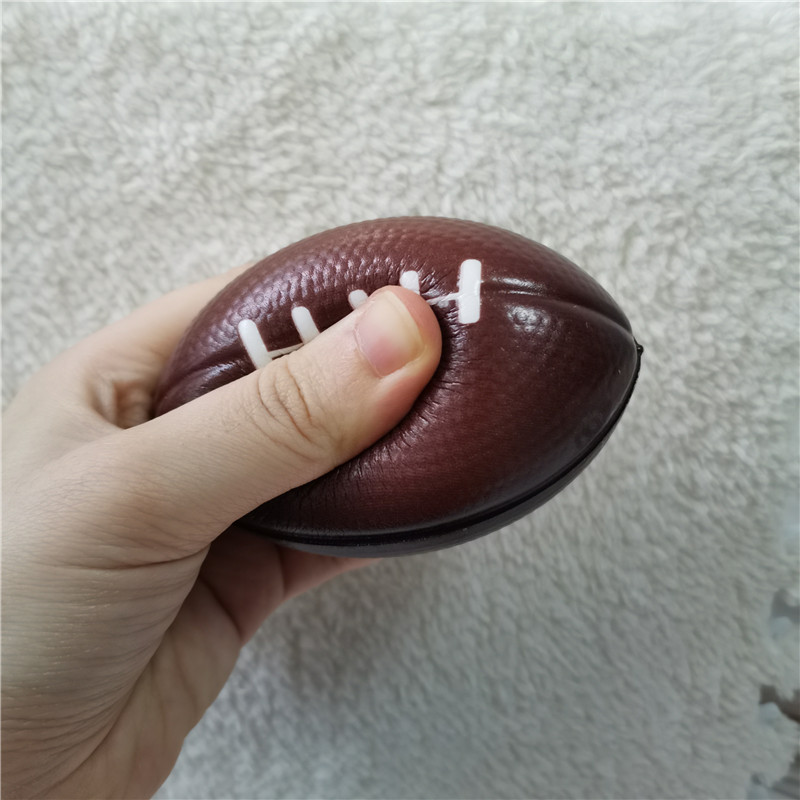 9Cm Anti Stress Ballen Rugby American Football Speelgoed Ballen Hand Squeeze Spons Foam Outdoor Sport Speelgoed Voor Kinderen kinderen