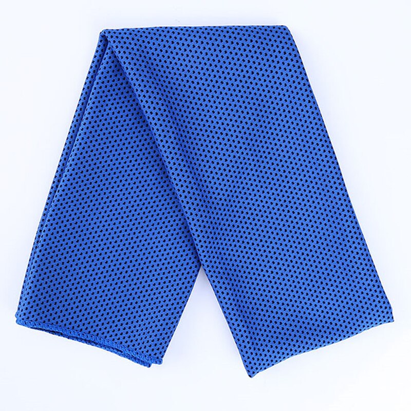 Car Towel Cool Towel Ice Cold Enduring Running Jogging Gym Chilly Instant Cooling Outdoor Sports Towel Swimming Towels Summer: Blue
