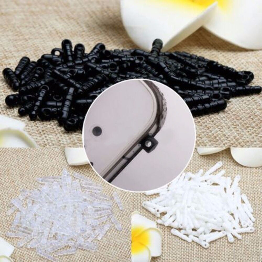 3 cores atacado 3.5mm nova borracha anti poeira plug fone de ouvido jack tampão rolha capa para telefones celulares 100 pçs/lote