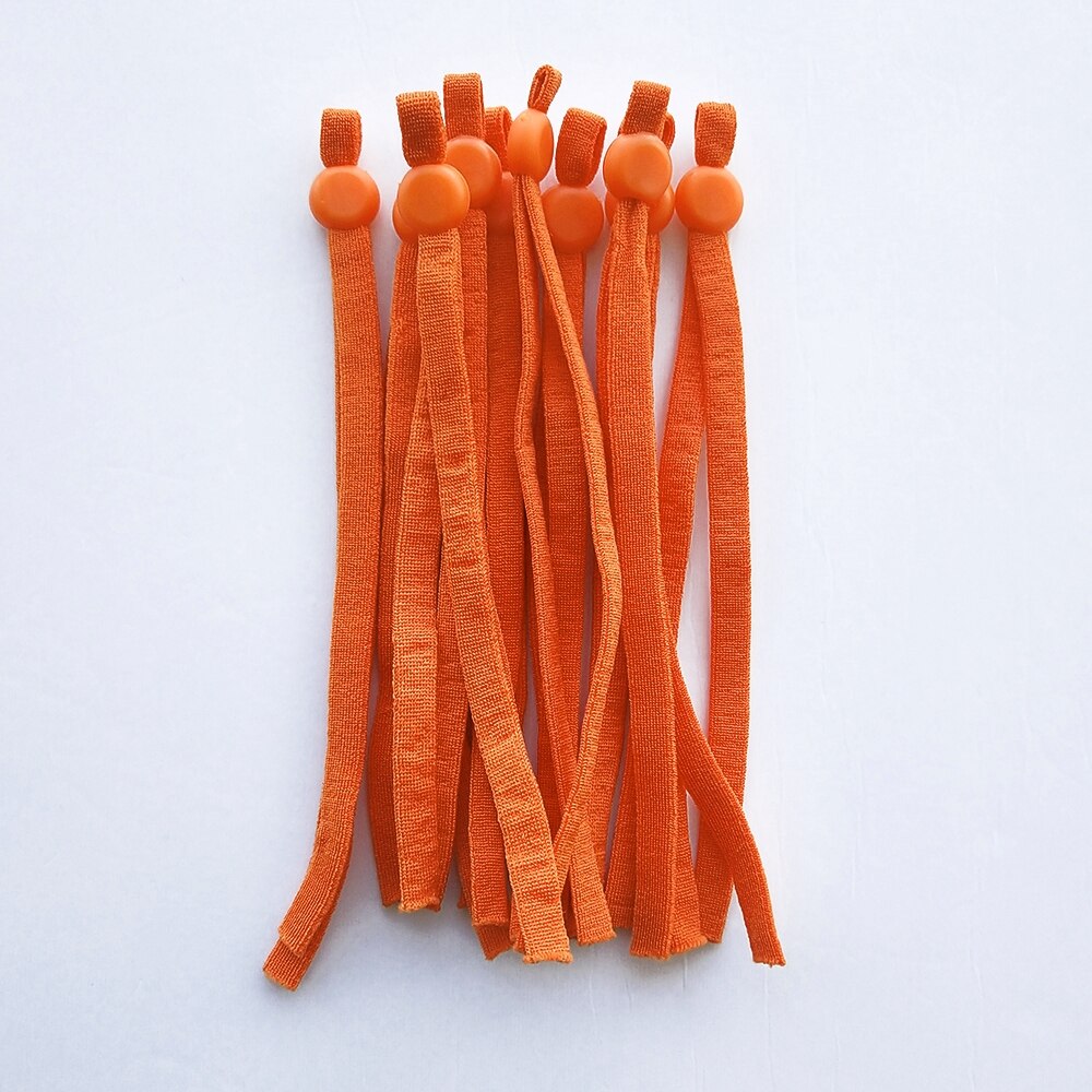 10 Pcs Diy Platte Masker Elastische Band Zwart Wit Rubber Touw Oor Opknoping Touw Verstelbare Zachte Elastische Naaien Ambachtelijke Accessoires: Color 12