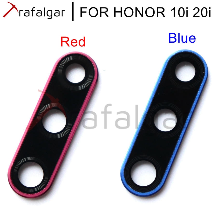 For Huawei Honor 10i 20i Camera Glass Lens With Rear Camera Frame Holder For HONOR 20i Back Camera Lens HRY-LX1T Replacement