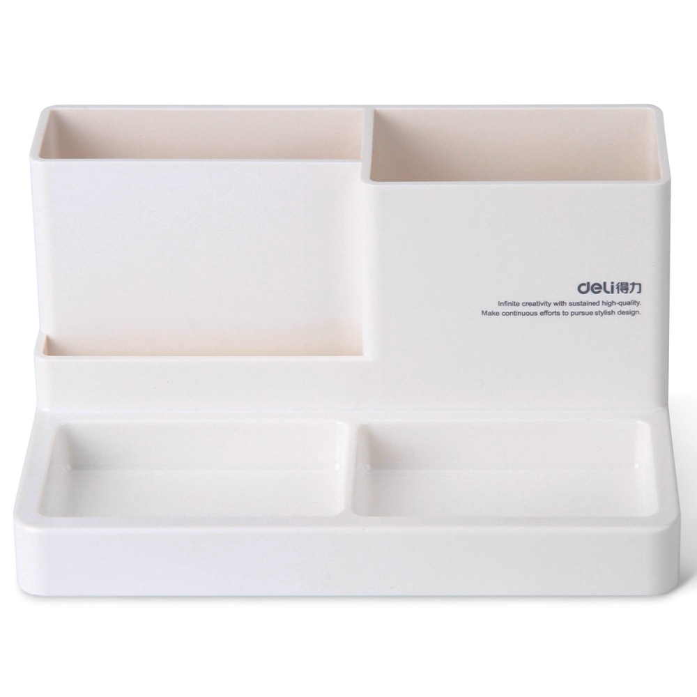 9115 plast moderne pennholder student skrivesaker billettkontor skolerekvisita penn blyant eske smykker sminkeholder case organizer