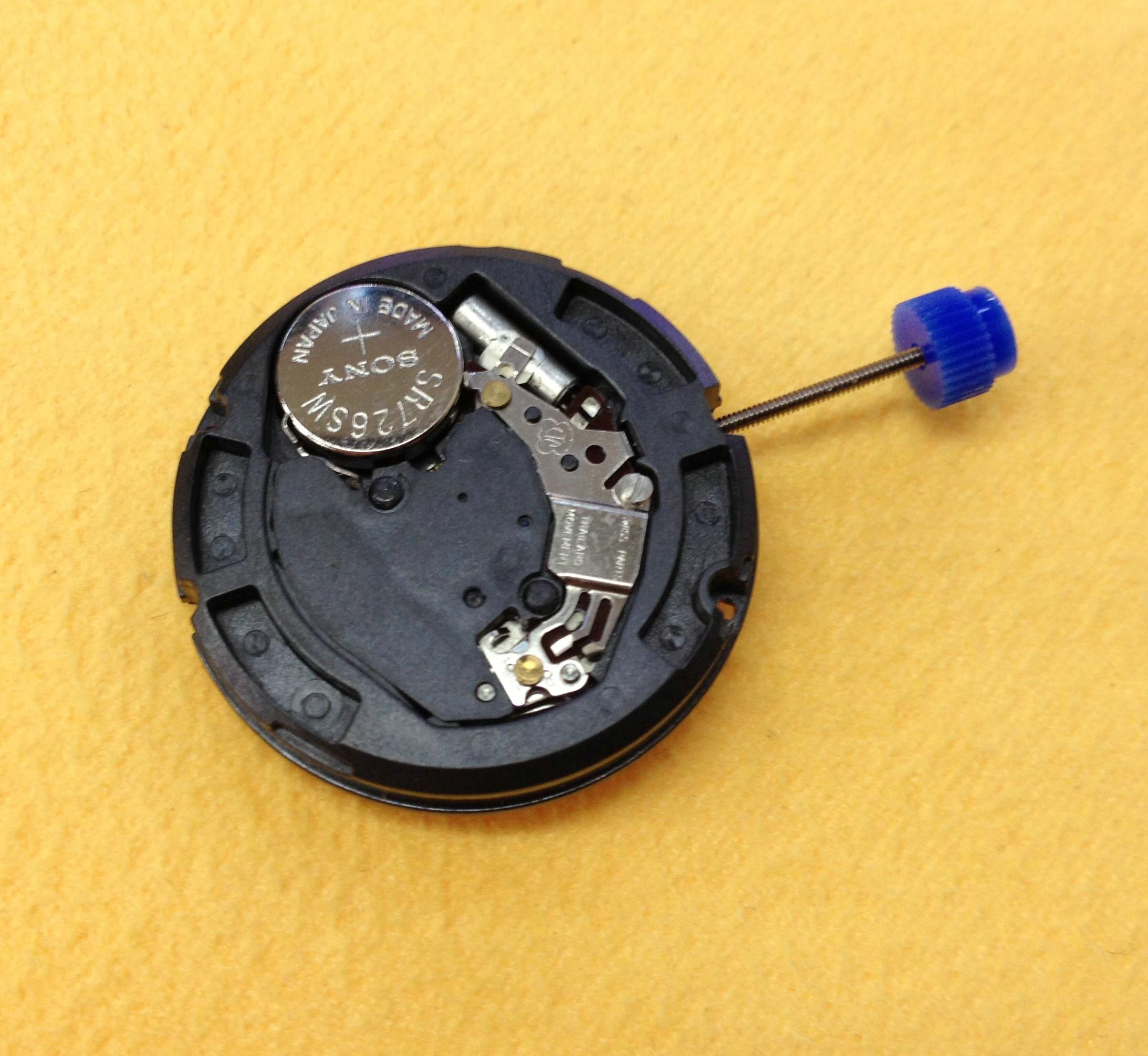 Ur tilbehør originalt schweizisk eta 805.112 urværk tre nålers kvarts ur indeholder ikke batterier