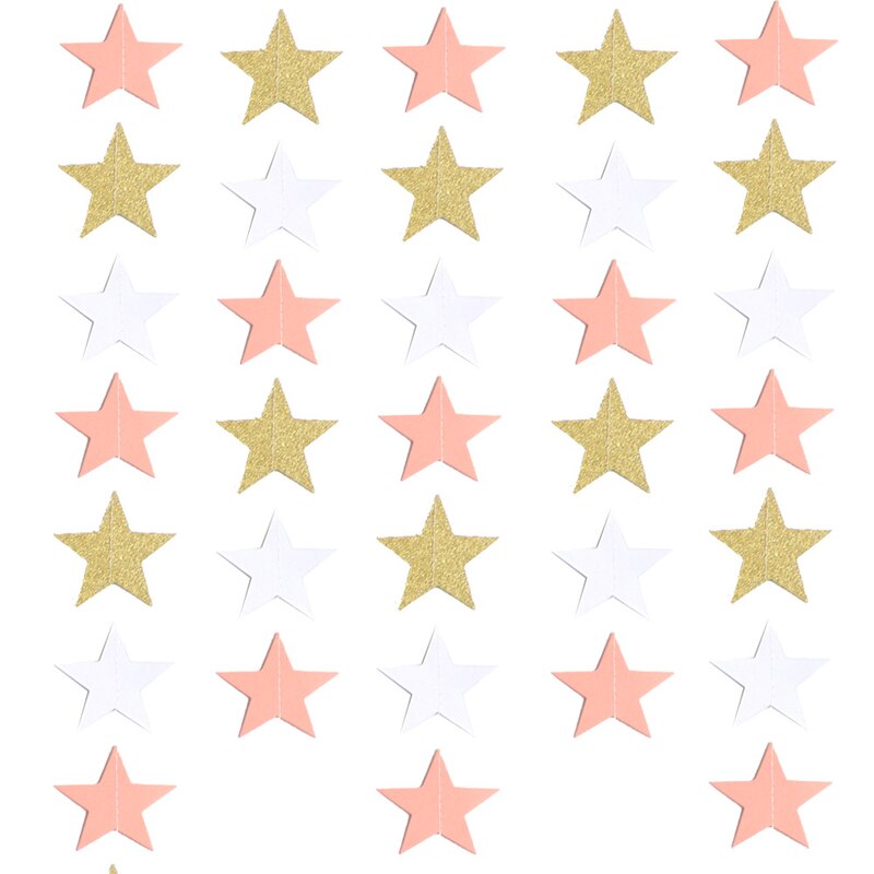 2.5M Lampa błyskowa gwiazdy transparent ciągnąć ozdoby kwiatowe urodziny wesele układ tła niemowlę prysznic artykuły robić dekoracji na imprezę