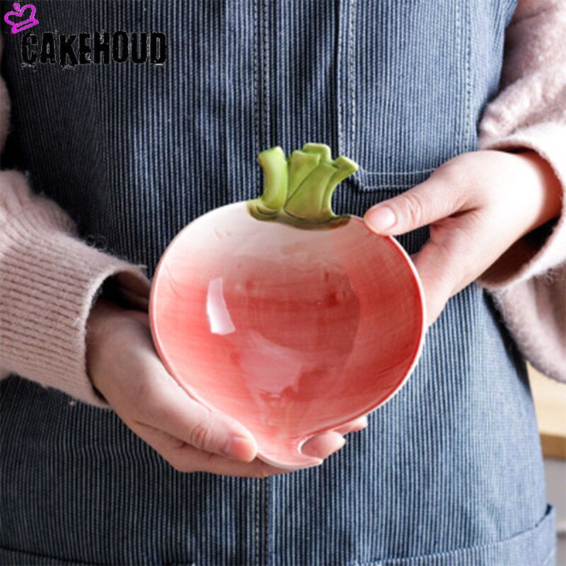 Cuenco de cerámica para verduras, vajilla de cocina para el hogar, Bol para ensalada de frutas, Bol para aperitivos, arroz, postre, cubiertos para familiar