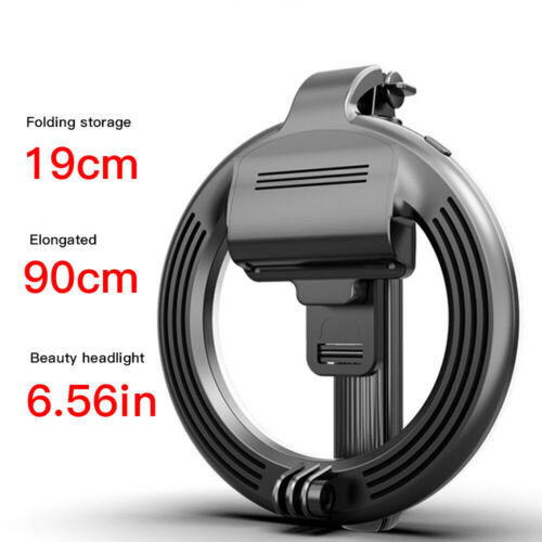 4 in 1 selfie ring light wireless Bluetooth selfie stick mini tripod Handheld Extendable selfie stick With Remote