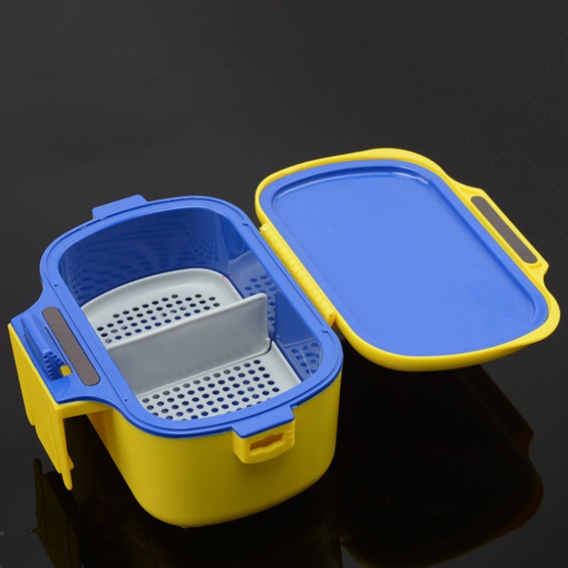 Fishing Gear Earthworm Box Red Worm Box Strand Box Multi-Function Float Box