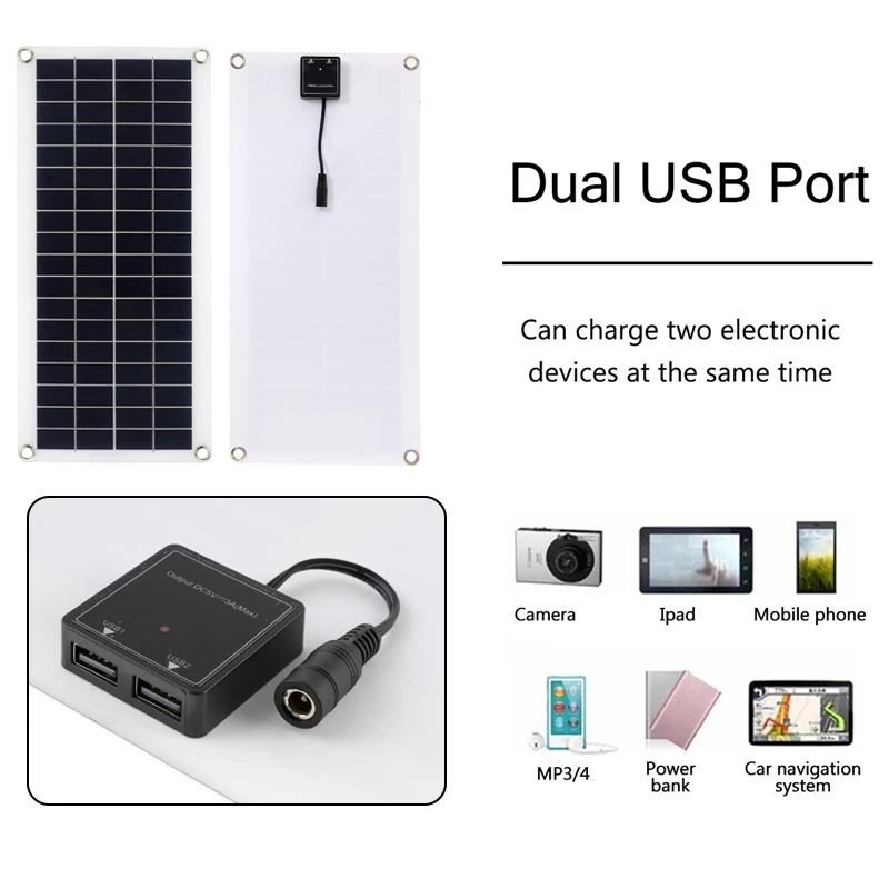 1000w Solar panel 12V Solarzellen 60a 150a Controller Solar platte Kit für Telefon RV Auto MP3-Pad Camping Outdoor-Batterie versorgung