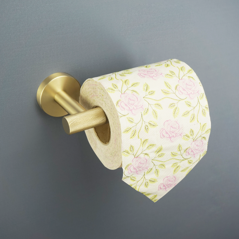 Accesorios de baño de oro cepillado, soporte de toalla, soporte de taza, colgador de anillo de toalla, soporte de papel, soporte de cepillo de inodoro, gancho para abrigo
