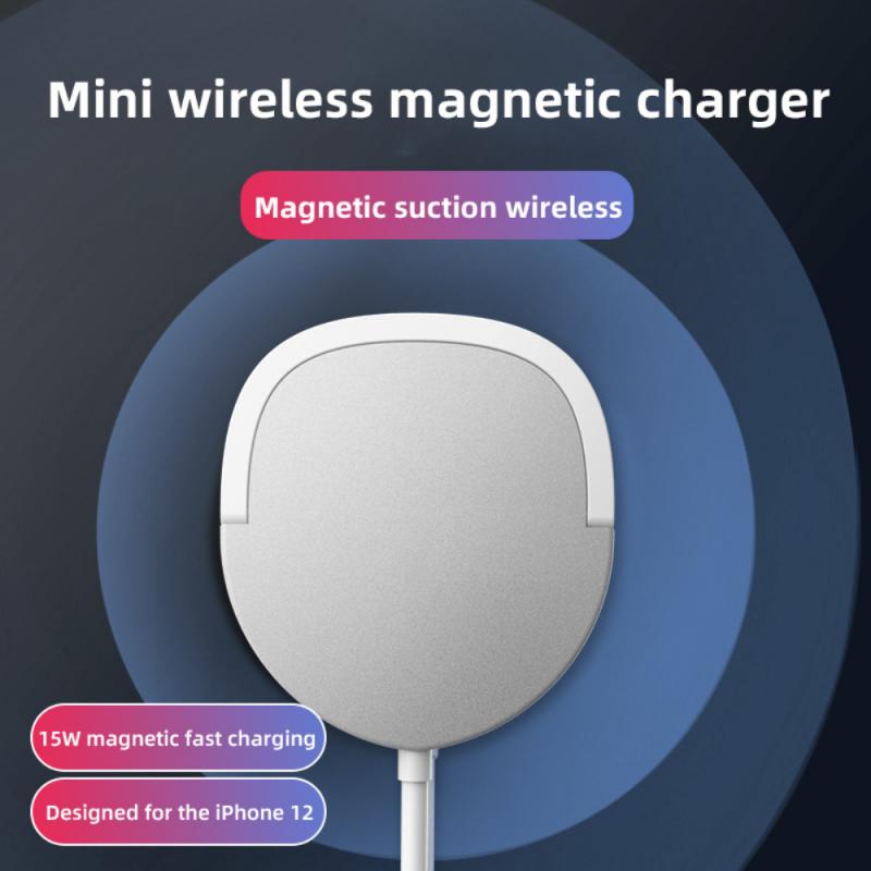 2 In 1 Magnetic Wireless Charger And Desktop Holder For IPhone 12 Pro Max 12 Mini 15W Qi Magnetic Fast Charging Wireless Charger