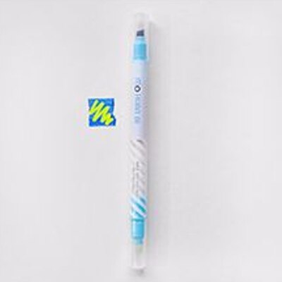 Baby Zeichnung Spielzeug Discolorable Stift Kinder 12 Farben Kawaii Magie Highlighter Stift 1Pcs Lernen Kunst Spielzeug für Kinder Malerei werkzeug: Sky Blue