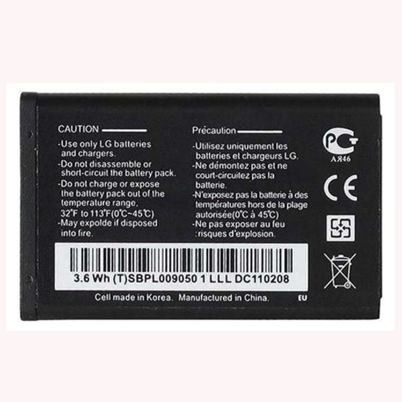 Original 531A Battery for LG C195 G320GB GB100 GB101 GB106 GB110 TracFone Net 10 320G VN170 236C,A100 Amigo A170